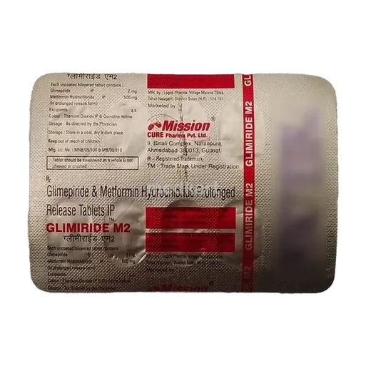 glimiride m2 tablet 10's